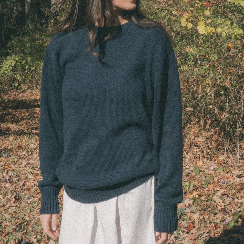 St George Navy Seaport Sweater Medium